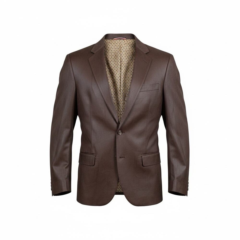 Daniel Hechter Paris Men's Brown Jacket Sport Coat Blazer Size 40R NWOT